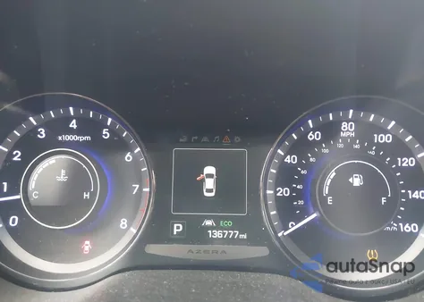 2015 Hyundai Azera Limited from USA, damaged, VIN KMHFH4JG3FA446809